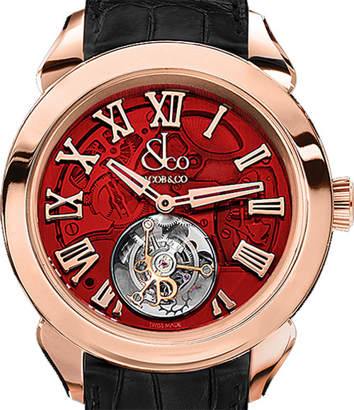 (image for) JACOB & CO PALATIAL FLYING TOURBILLON RANGE HOURS MINUTE 150.520.40.NS.QR.1NS Replica watch